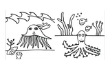 El mar - Libro para el agua