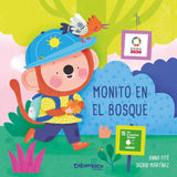 Monito en el bosque
