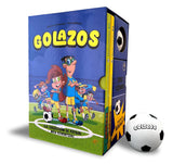 Estuche Golazos: 2 libros + bola fútbol