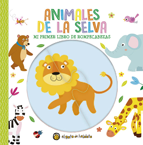 Animales de la selva – Mi primer libro de rompecabezas