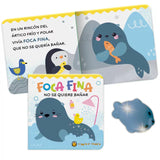 Foca Fina No se quiere bañar - Burbujas y Luces