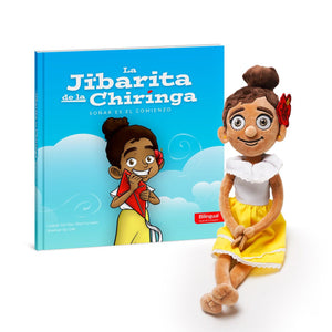 Jibarita de la Chiringa - Set Peluche con Libro