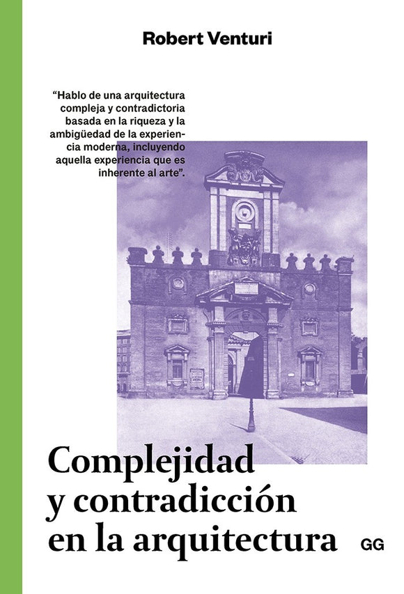 Complejidad y contradicción en arquitectura