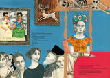 Frida Kahlo en su casa azul