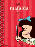 Agenda Mafalda 2022 Anillada Roja
