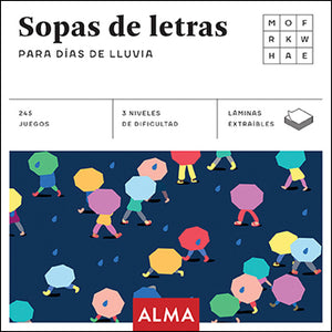 Sopas de letras para días de lluvia