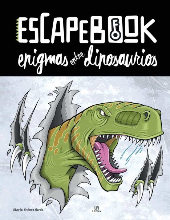 Escapebook:  Enigmas entre Dinosaurios